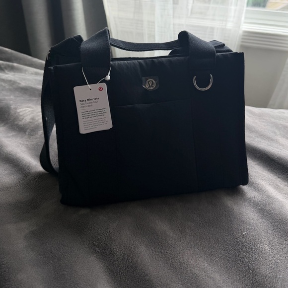 Boxy Mini Tote Bag 4.5L Black - Picture 3 of 8